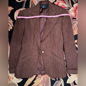 Ralph Lauren women’s Chocolate Herringbone Blazer